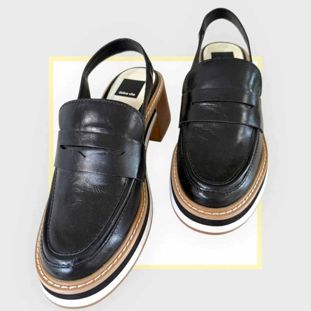 Dolce Vita - HATTIE LOAFERS BLACK STELLA. - Never worn